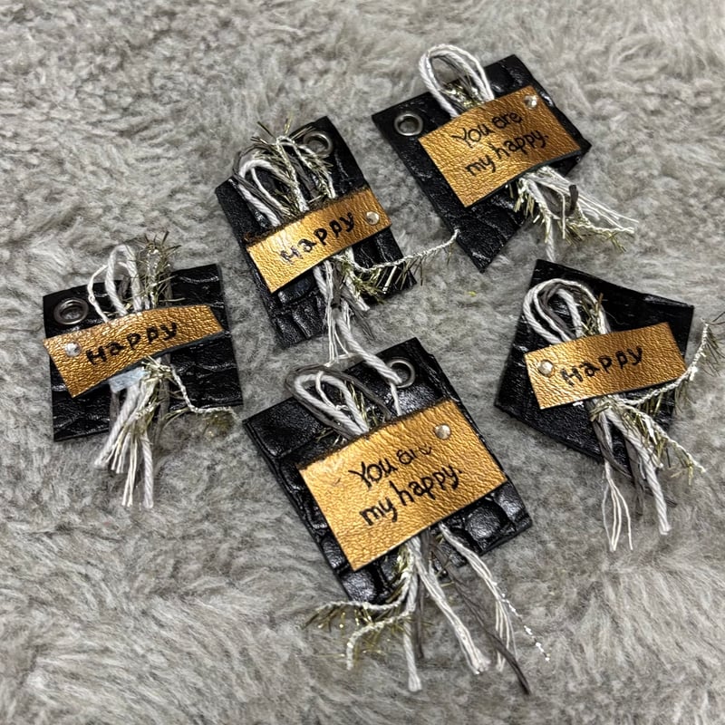 本革タグ 引き揃え糸セット⑥ | タグ屋ヤスオ