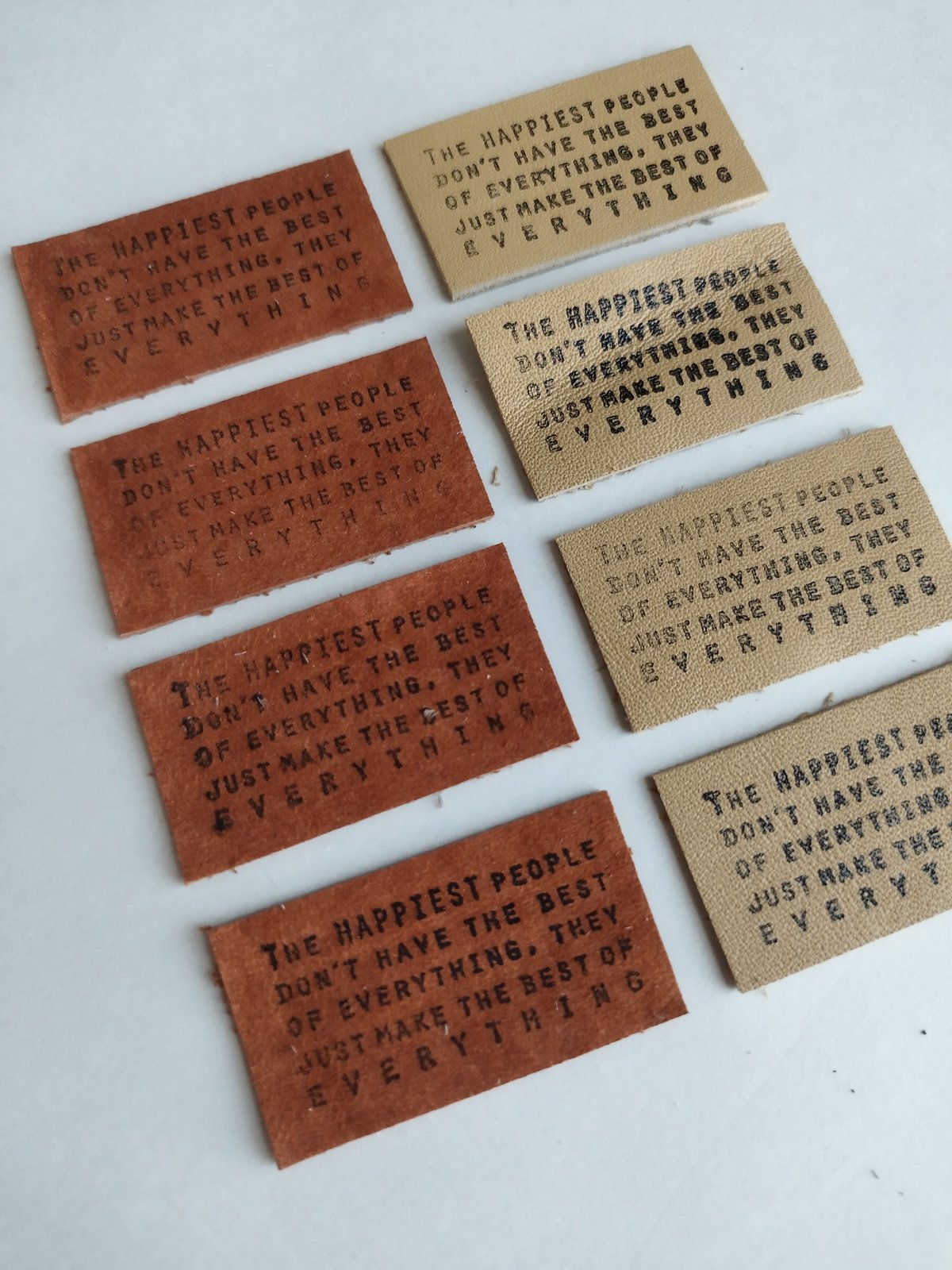 本革タグ 小さいタグ№5 | タグ屋ヤスオ