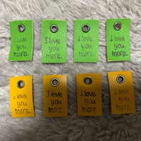 本革タグ I love more.タグセット14