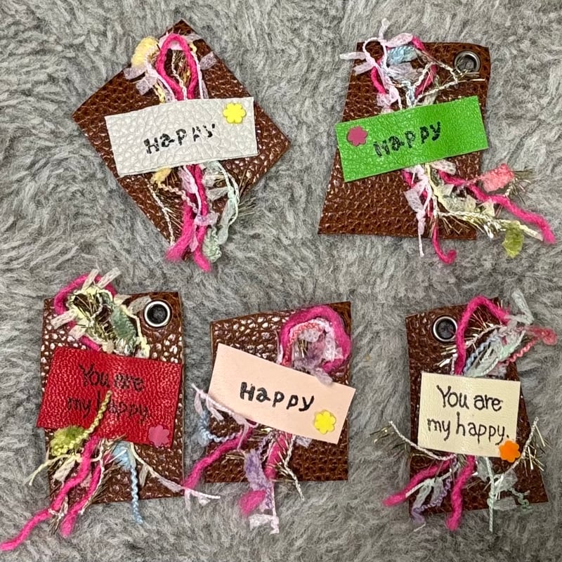 本革タグ 引き揃え糸セット④ | タグ屋ヤスオ