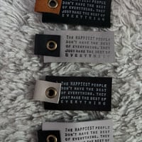 本革タグ カシメタグセット12