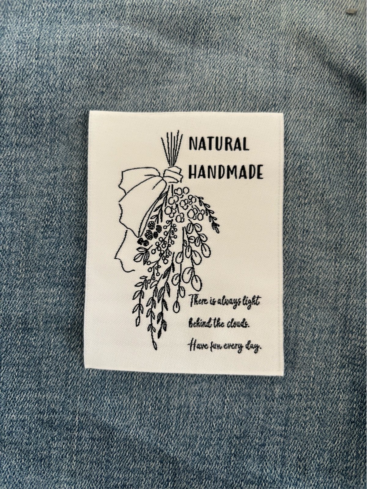 ⭐️NEW⭐️ドライフラワー BIGタグ ホワイト | タグ屋ヤスオ