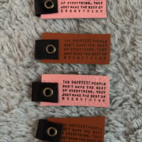 本革タグ カシメタグセット④