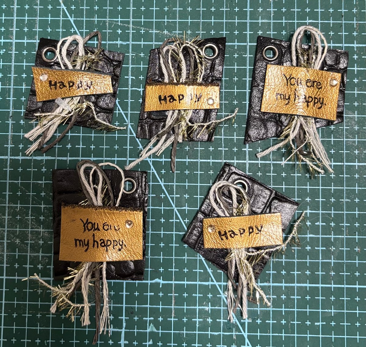 本革タグ 引き揃え糸セット⑥ | タグ屋ヤスオ