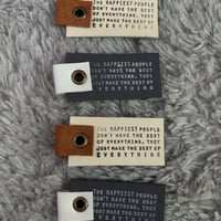 本革タグ カシメタグセット⑩