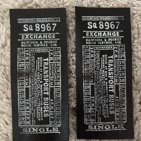 本革タグ 男前BIGタグセット16