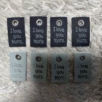 本革タグ I love more.タグセット⑧