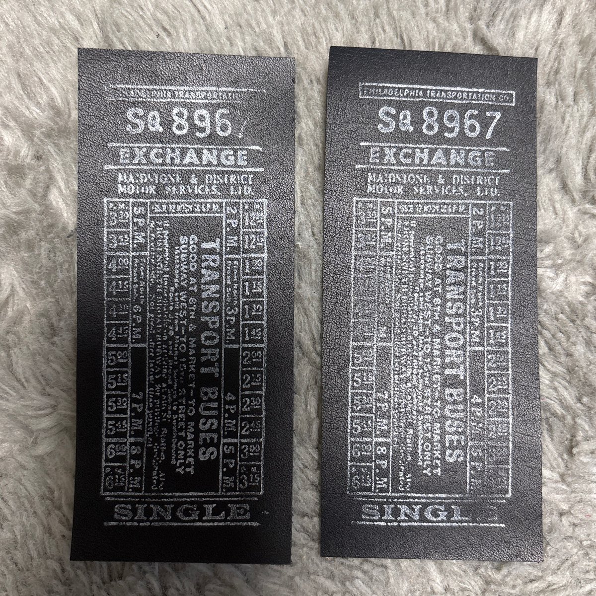 本革タグ 男前BIGタグセット⑩ | タグ屋ヤスオ