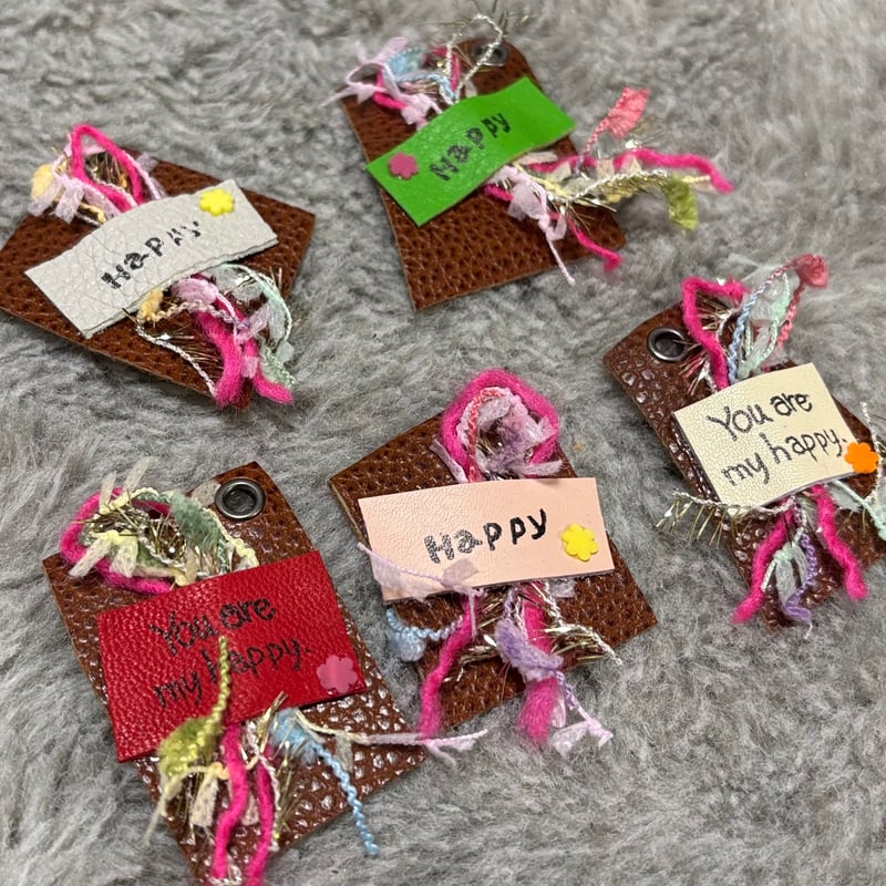 本革タグ 引き揃え糸セット④ | タグ屋ヤスオ