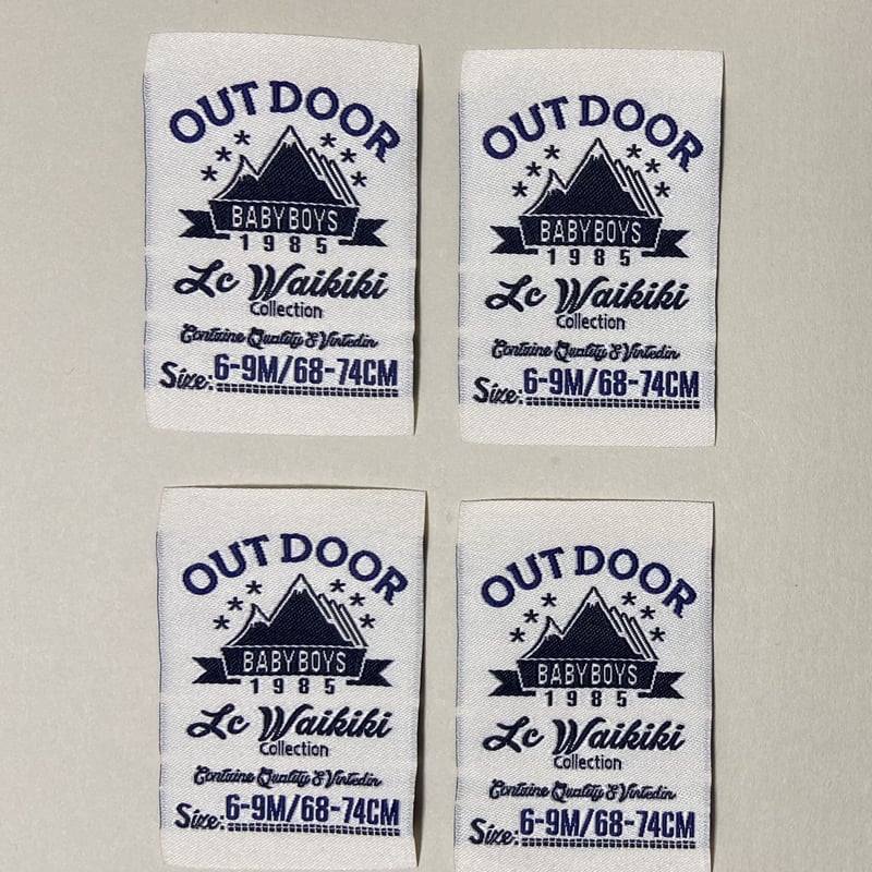 布タグ　おすそ分け 刺繍タグ OUT DOOR | タグ屋ヤスオ
