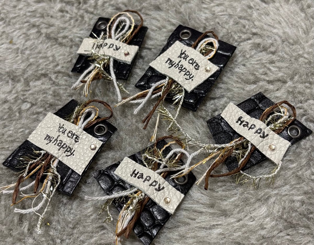 本革タグ 引き揃え糸セット⑦ | タグ屋ヤスオ