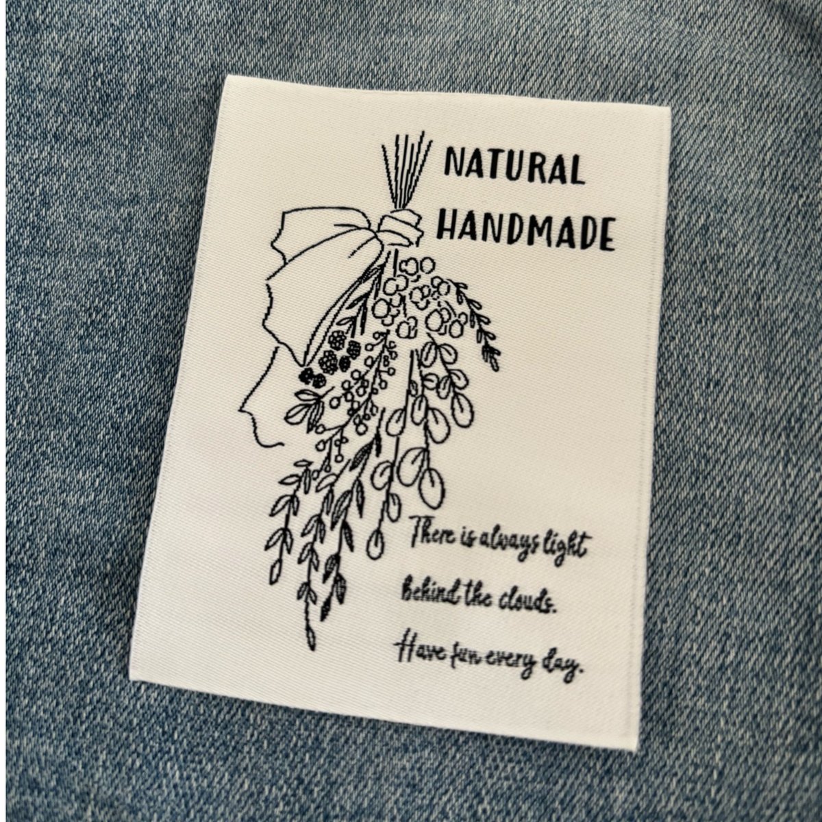 ⭐️NEW⭐️ドライフラワー BIGタグ ホワイト | タグ屋ヤスオ