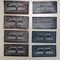 本革タグ LONDON①８枚入