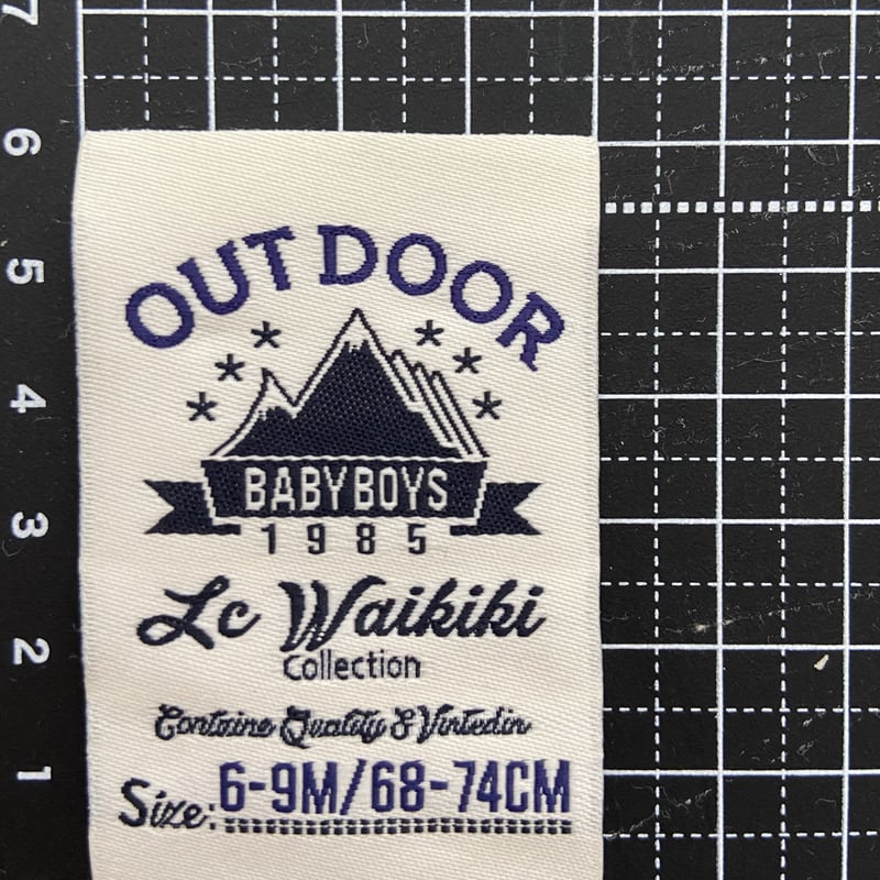 刺繍タグ OUT DOOR | タグ屋ヤスオ