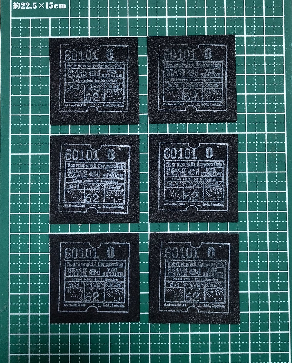 本革タグ 6010男前タグ 黒 | タグ屋ヤスオ