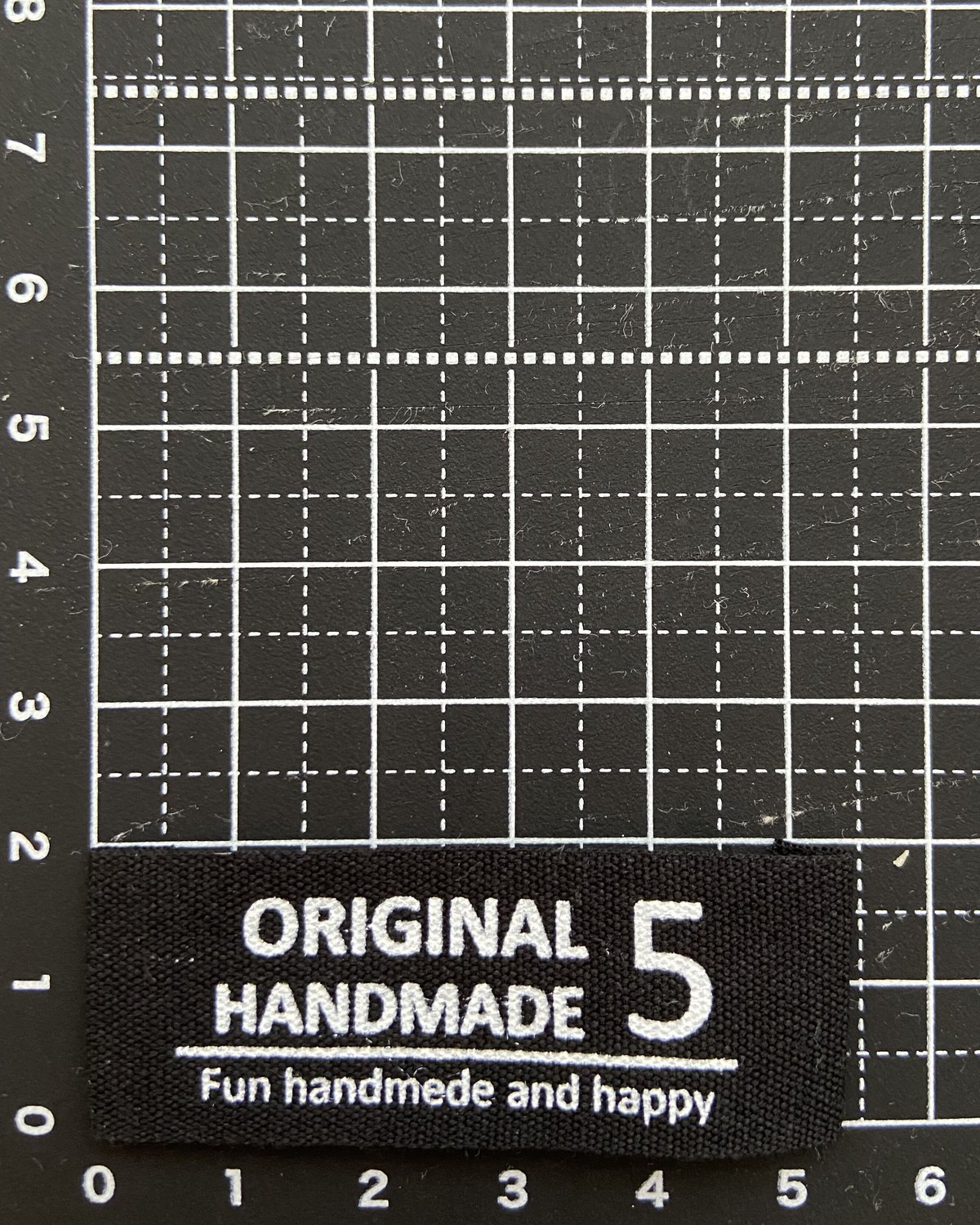 プリントタグ オリジナルハンドメイド ブラック | タグ屋ヤスオ