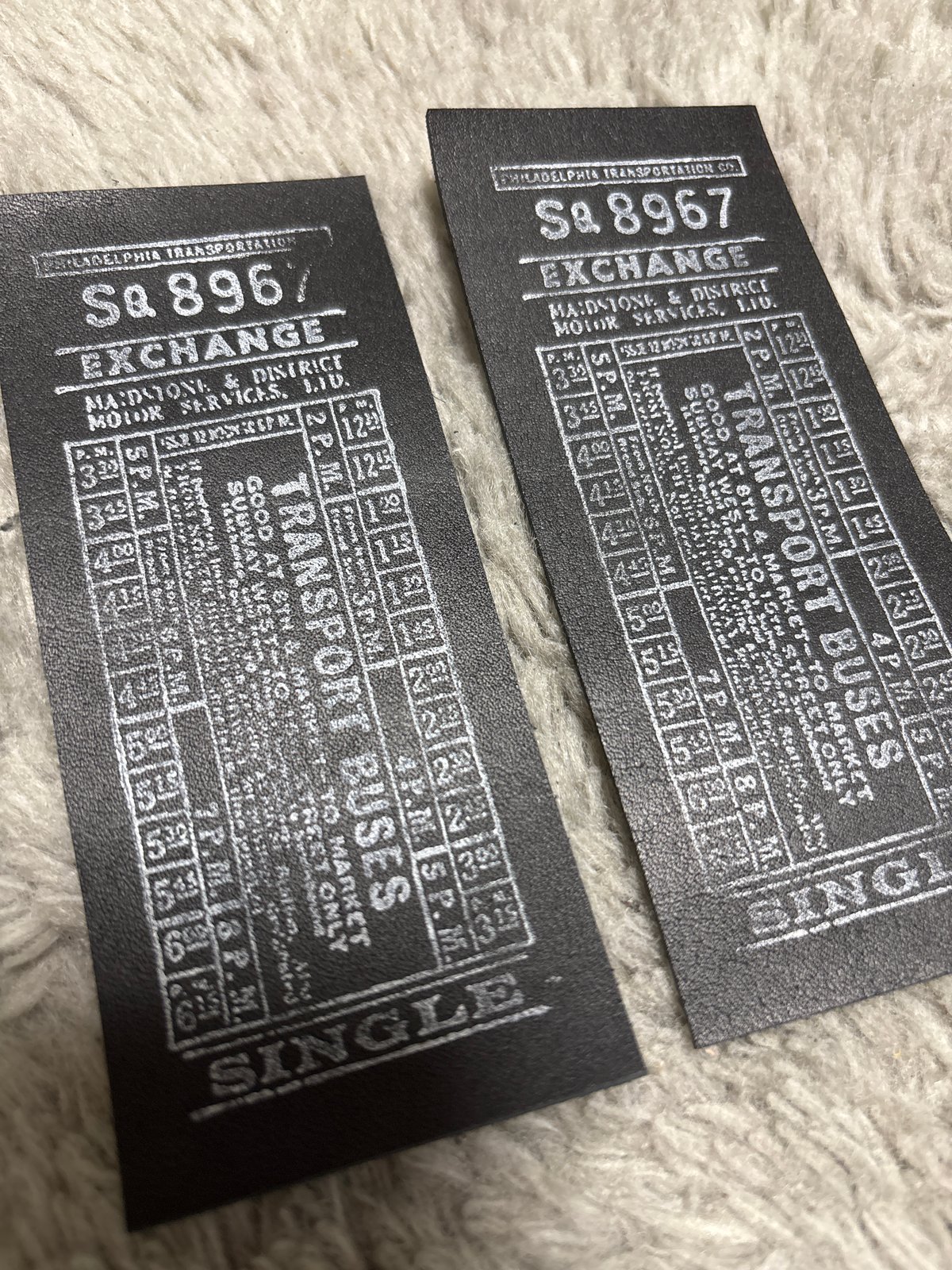 本革タグ 男前BIGタグセット⑩ | タグ屋ヤスオ