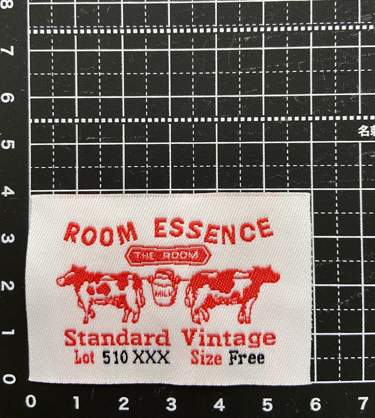 ⑪500枚　⑬300枚　　刺繍タグ シンプルpetite couturier刺繍タグ 黒 - haskypower