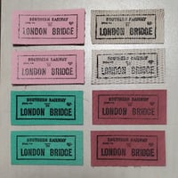 本革タグ LONDON②８枚入