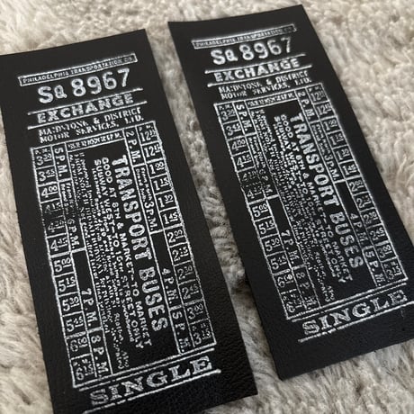 本革タグ 男前BIGタグセット16