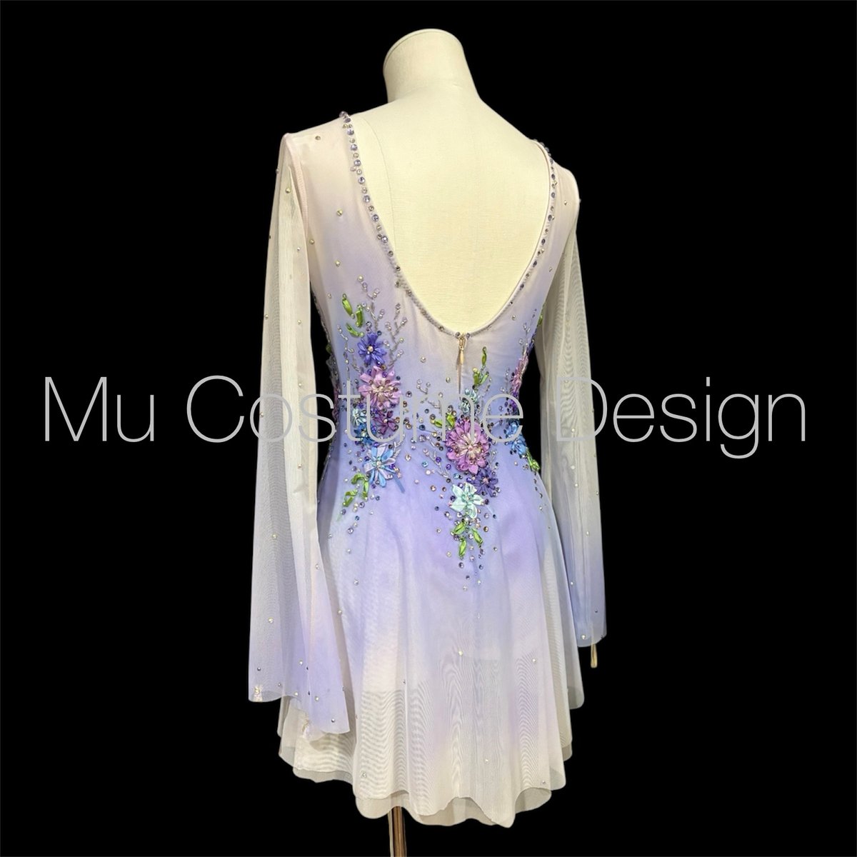 レンタル16】フィギュアスケート衣装 薄紫 160-165cm | Mu-Costume