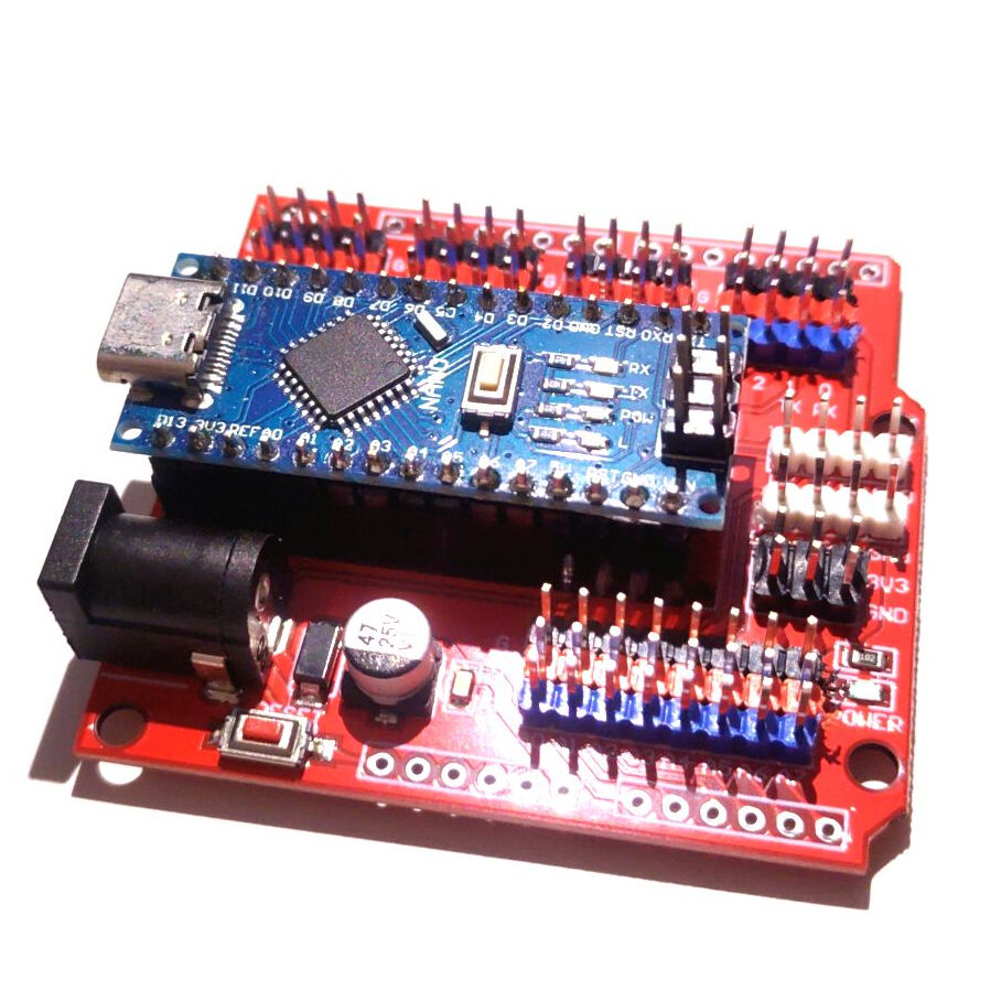 リボーン ディーノ セット ブレイクアウト拡張ボード (Arduino Nano用) | 電子工作ステーション
