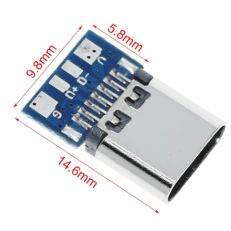 Type-Cコネクタ (メス) (4PIN)