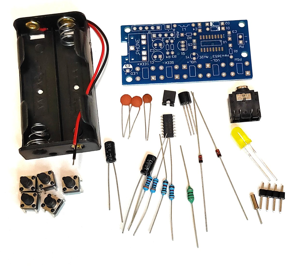 FMラジオキット (RDA5807) | 電子工作ステーション