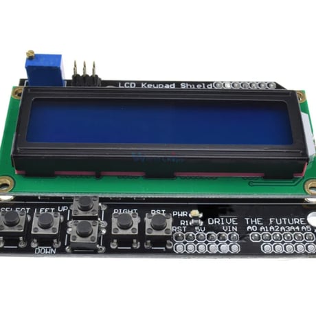 LCDディスプレイキーボード (Arduino Uno用)