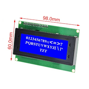 LCDディスプレイ (LCD2004A)(シリアルインタフェースボードモジュール