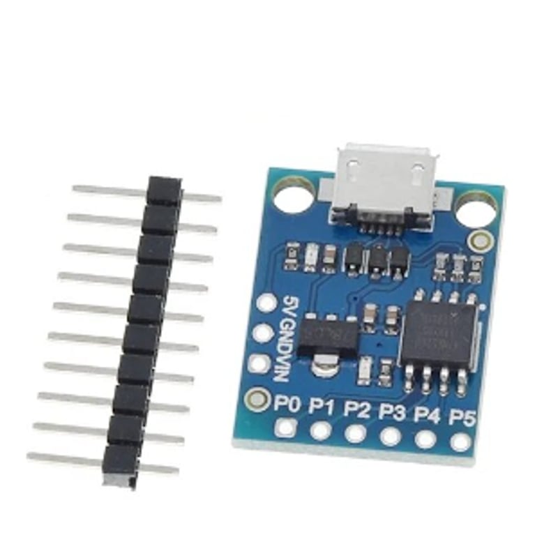 Attiny85 USB開発ボード (Type-B/Type-C) | 電子工作ステーション