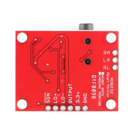 心電図センサーモジュール (AD8232)