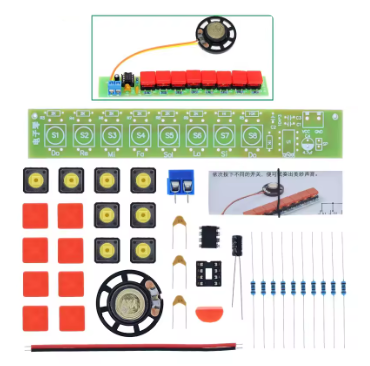 電子工作キット　ピアノ模型　完成品 ELEKIT ミニ・グランドピアノを作ってみた | Studio-Doit 電子