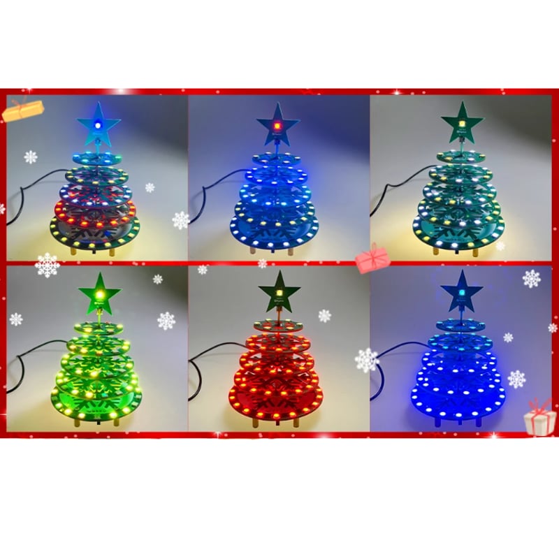 クリスマスツリーキットDX (クリスマスシーズン限定販売) | 電子工作