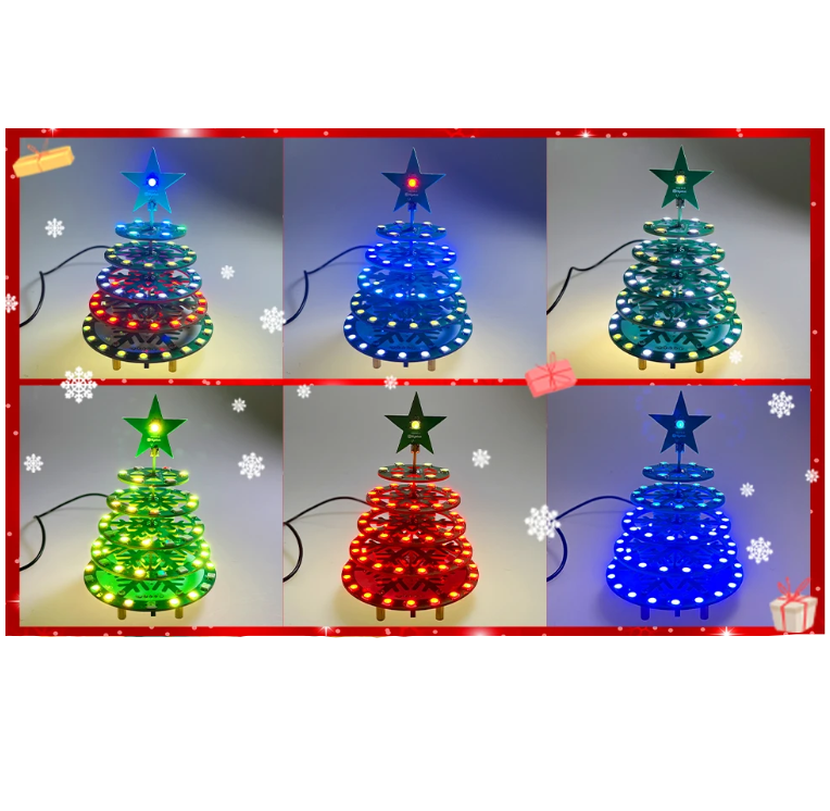 クリスマスツリーキットDX (クリスマスシーズン限定販売) | 電子工作