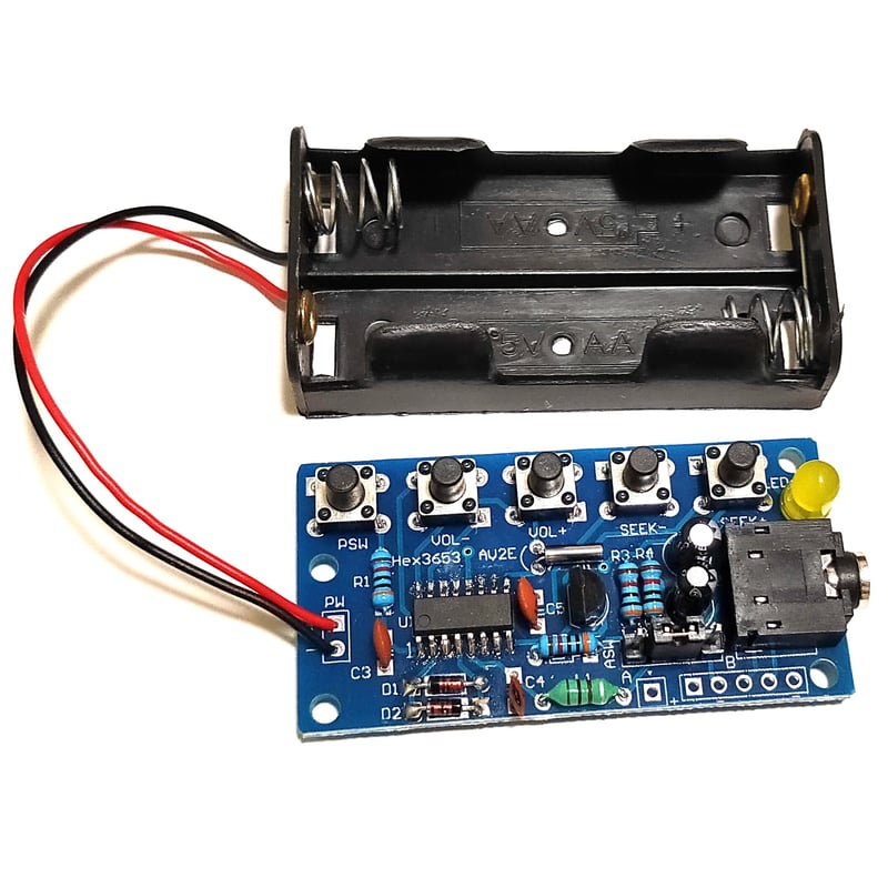 FMラジオキット (RDA5807) | 電子工作ステーション