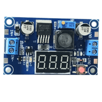 降圧コンバータモジュール電圧表示モデル (LM2596)
