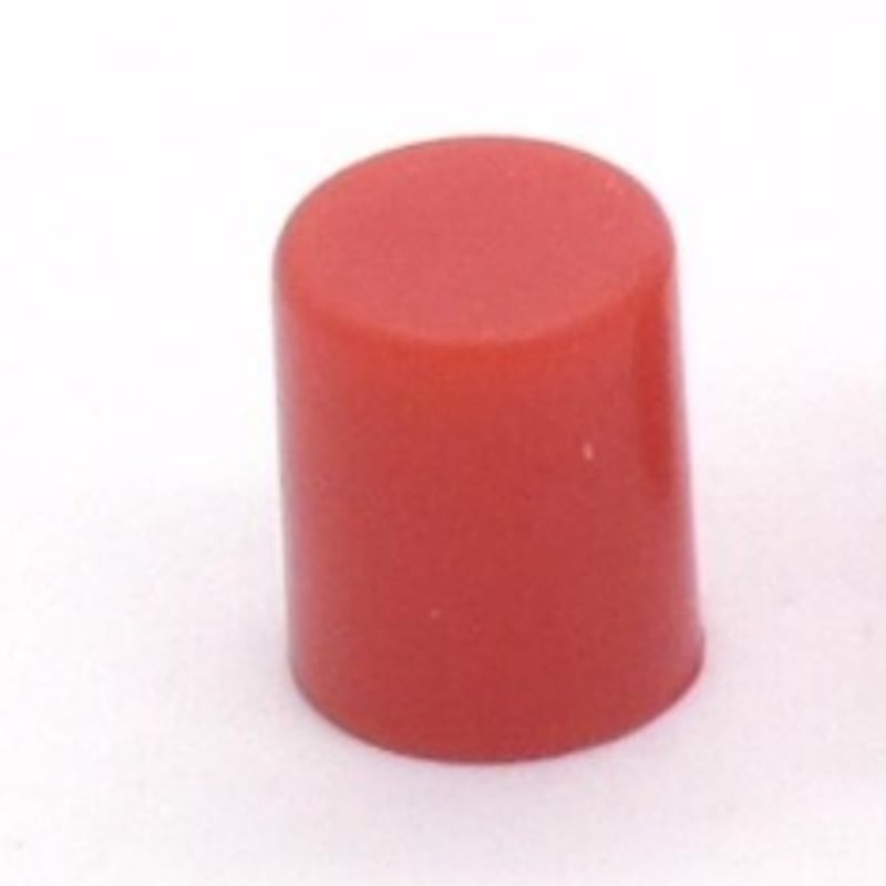 セルフロックスイッチ (5.8mm/7mm)用キャップ(赤/黒/白) | 電子