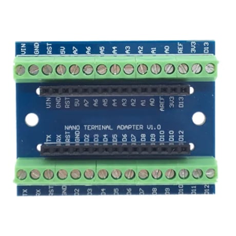 ターミナルアダプタ拡張ボード (Arduino Nano用)
