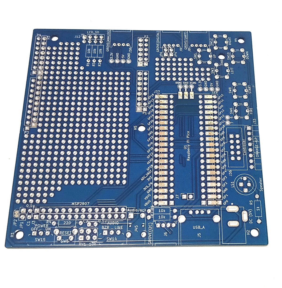 BASIC搭載パソコン「MachiKania type P」（組立キット基板） | 電子