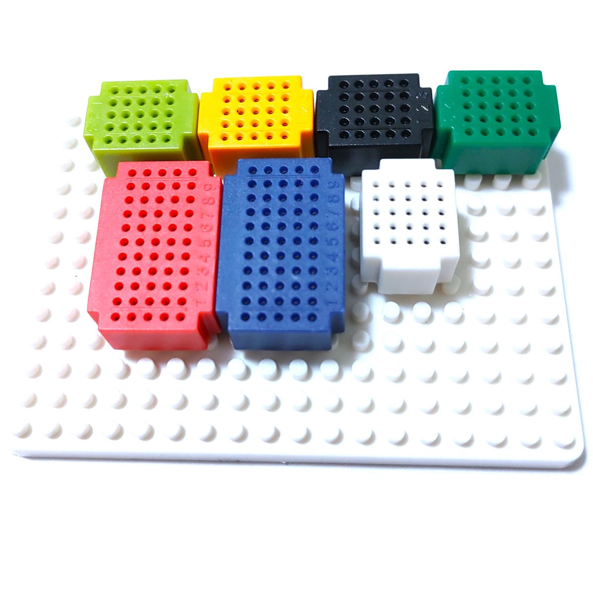 ミニブレッドボード用ベースプレート | 電子工作ステーション