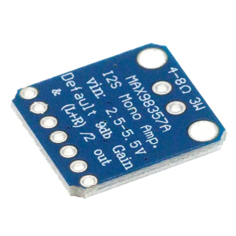 オーディオパワーアンプモジュール (MAX98357A) | 電子工作ステーション