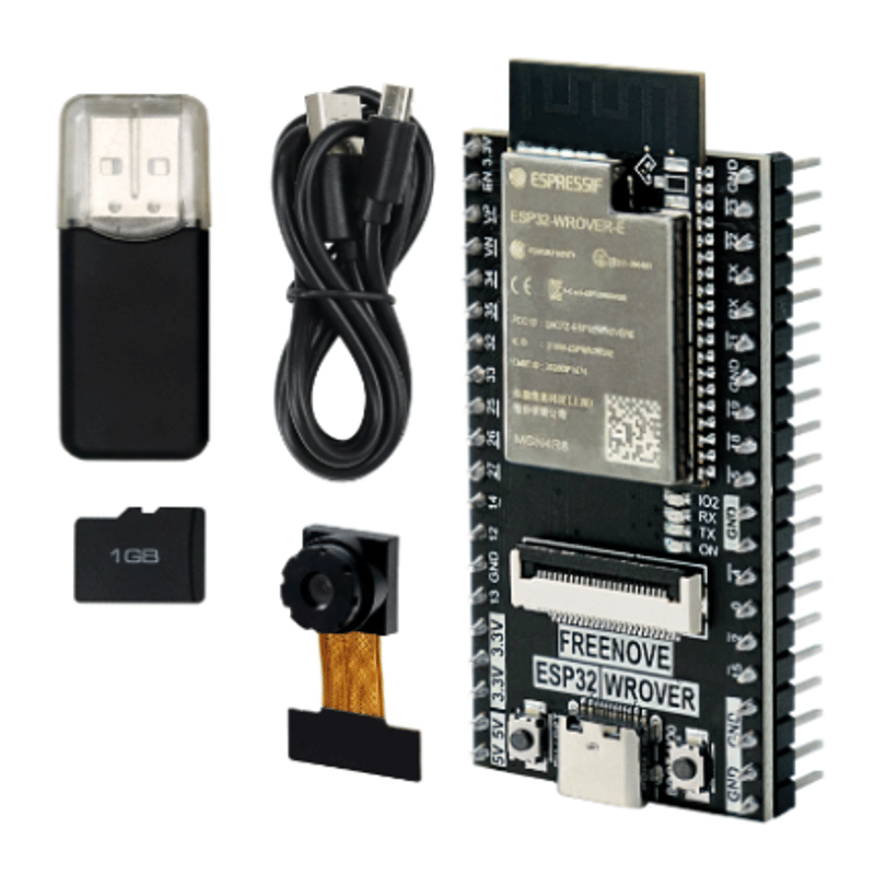 ESP32-WROVER CAMボード (FNK0060B)(Type-C対応) | 電子工作