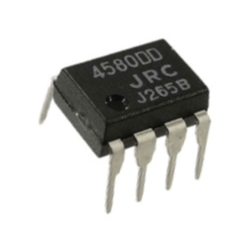 2回路入HiFiオペアンプ (NJM4580DD) | 電子工作ステーション