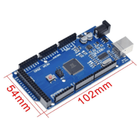 Arduino Mega互換ボード(ATmega2560)(Type-B/Type-C)