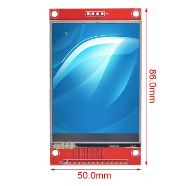 2.8インチタッチパネルTFT液晶ディスプレイモジュール (ILI9341