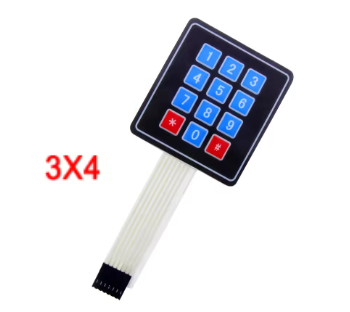 薄型キーボードモジュール (3×4キー/4×4キー) | 電子工作ステーション