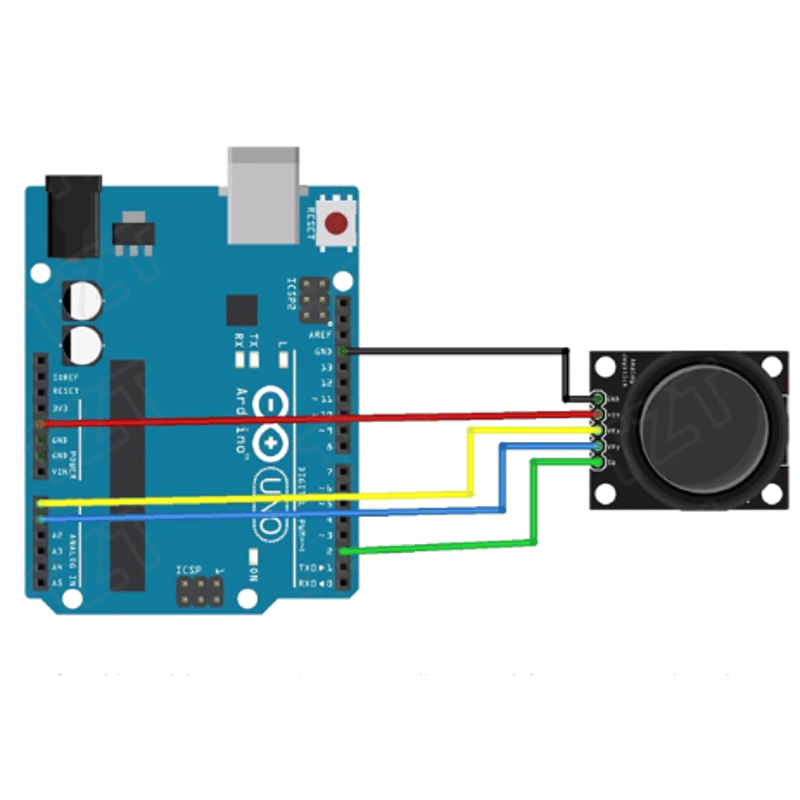 ジョイスティックモジュール (KY-023) | 電子工作ステーション