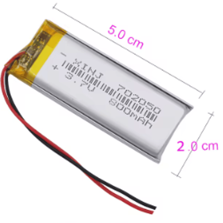 リチウムポリマー電池 (3.7V)(800mA)(XH1.25mm)