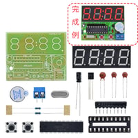 4ビットデジタル電子時計キット